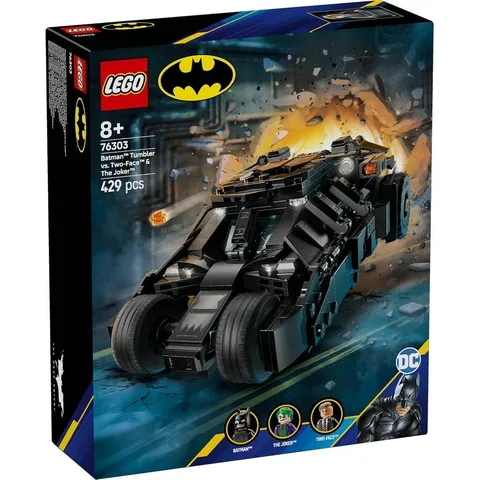 LEGO DC Batman 76303 Batmobile Tumbler vs Two-Face & Joker 429pcs
