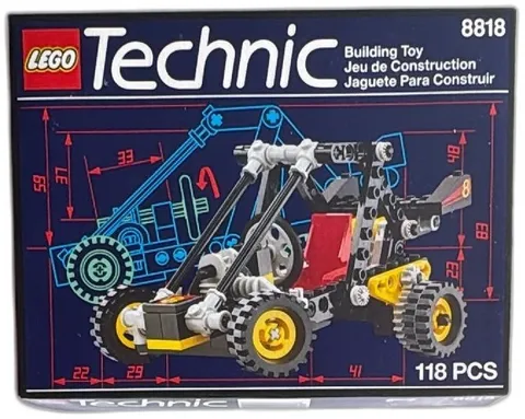 LEGO Technic 8818 Mini Digger 118 PCS Vintage 1994 Building Toy Set