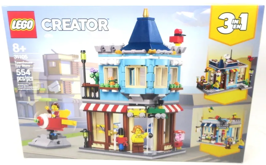 LEGO CREATOR: Townhouse Toy Store (31105) - New & Retired