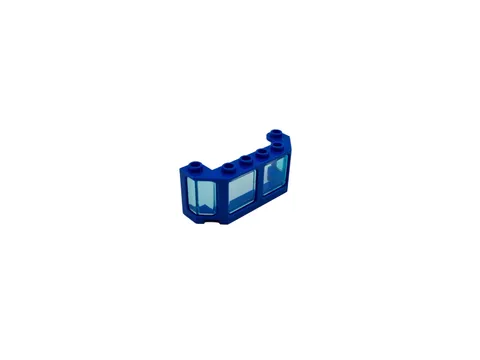 Lego® TRAIN Railway 9V RC Locomotive Window 6x2 BLUE ROUND