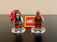 LEGO Pirates of Caribbean Jack Sparrow (poc001) & Yeoman Zombie (poc027) Retired