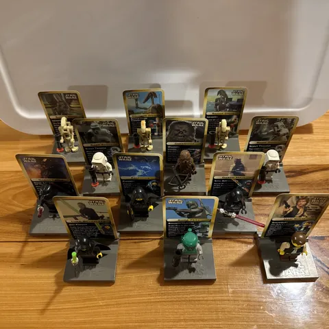 LEGO Star Wars Minifigure Pack Bundle 3340 3341 3342 3343 Vintage Rare Full Set