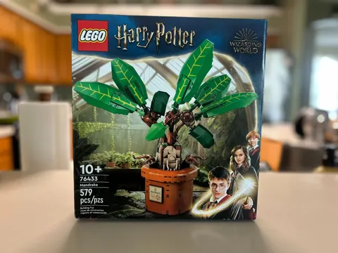 LEGO Harry Potter Mandrake 76433 NEW Sealed Retired 2025 Box Wear