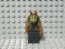 LEGO Star Wars Jar Jar Binks Minifigure - sw0301 - Sets 75080 9499 7929