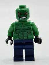Lego Killer Croc Minifigure 7780 Classic DC Batman I Batboat 2006 - Read