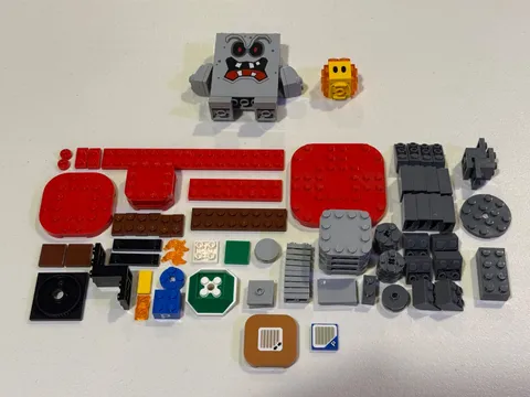 LEGO Super Mario 71364 Whomp's Lava Trouble Expansion Set COMPLETE