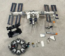 LEGO Ideas 21321 International Space Station (ISS) Partial Build Parts Lot