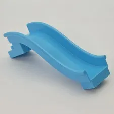 LEGO Duplo 14294 Straight Slide Replacement Piece Medium Azure Blue