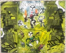 Bionicle Poster with Hordika and Visorak