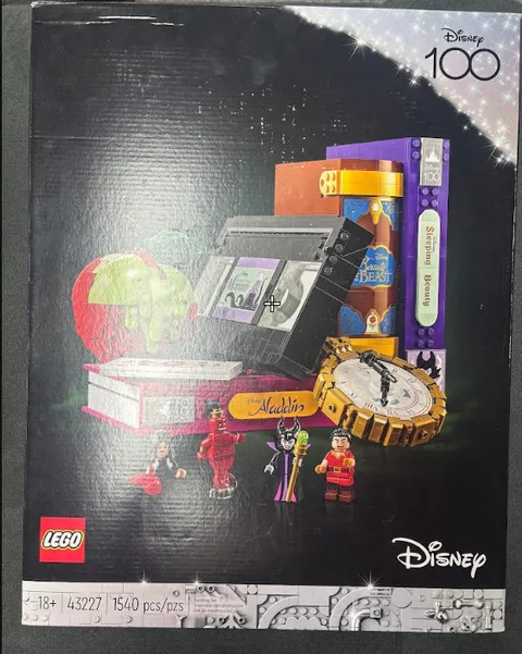 LEGO Disney: Villain Icons 100% complete USED BUILT BEFORE  (43227)