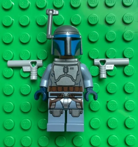 LEGO Star Wars Jango Fett Minifig sw0468 from set 75015 Good Condition