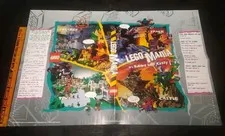 ⭐Lego Pirates Space Town Castle 1994 Poster⭐