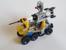 LEGO 6950 Mobile Rocket Transport Space X15 Satellite Launcher 1982 6950-1