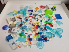 Huge LEGO Translucent Parts Lot Canopies Windscreens Space Windows Effects 150+