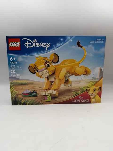 LEGO Disney Simba The Lion King Cub 43243 Building Set NEW Sealed