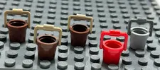 Lego 95343 Minifigure Bucket 1x1 lot qty 5