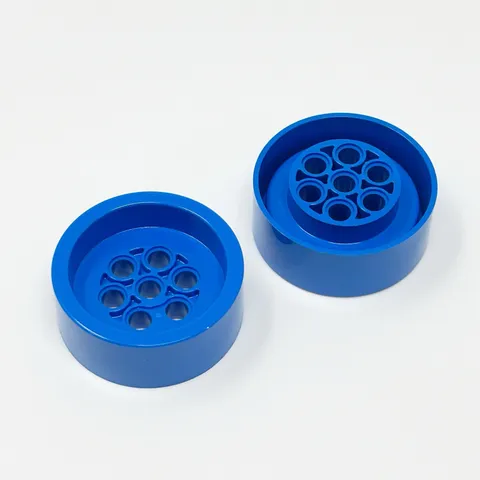 68327 LEGO Parts Wheel 41mm D. x 15mm Technic BLUE (2)