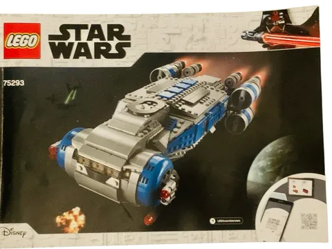 LEGO Star Wars Instruction Manual ONLY for Resistance I-TS Transport Set #75293