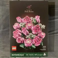 LEGO Botanicals Bouquet of Pink Roses Artificial Flowers