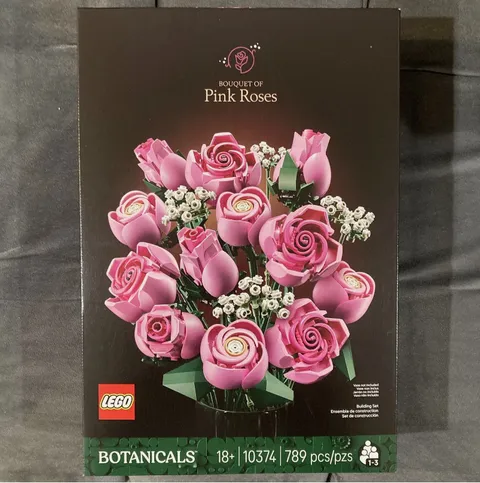 LEGO Botanicals Bouquet of Pink Roses Artificial Flowers