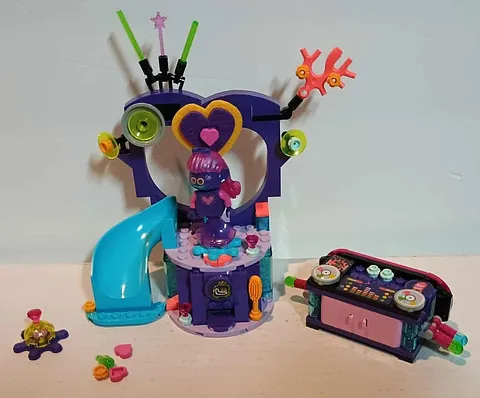 LEGO 41250 Trolls World Tour: Techno Reef Dance Party Used Complete w/Box Manual