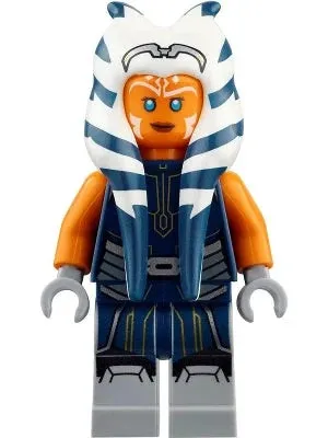 LEGO® Minifigure Star Wars sw1096 Ahsoka Tano (Adult) Dark Blue Jumpsuit
