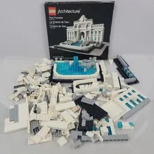 LEGO Architecture Trevi Fountain 21020 Rome Italy Landmark Building Set