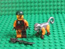 Lot 2 Lego Ninjago Minifigures Skybound Bucko Monkey 70605 70602 MB54