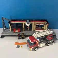 LEGO City: Train Station (60050)- And 6004 Fire Truck See Description