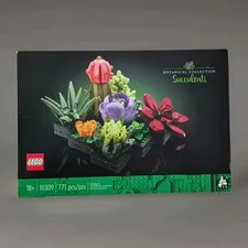 LEGO Icons Botanical Collection Succulents Set 10309 - 771 Pieces - Unopened