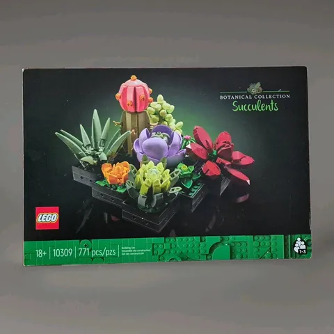LEGO Icons Botanical Collection Succulents Set 10309 - 771 Pieces - Unopened