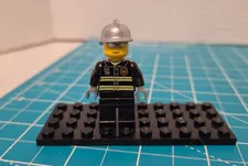 Lego Minifigure Lego City Fire Fighter Mini CMF Collectibles