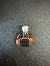Lego Star Wars Count Dooku Minifigure 7752 Clone Wars w/ Cape No Lightsaber