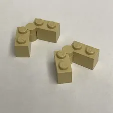 Lego 3830 3831 Beige Replacement Parts Pieces Lot of 4