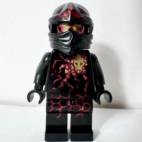  LEGO® Ninjago Cole NRG Minifigure Set 9572 (2012) w/ Weapon Genuine Authentic