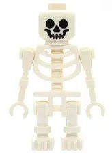 LEGO® Minifigure Exo-Force gen019 Skeleton Fantasy Era Torso w/Standard Skull Me