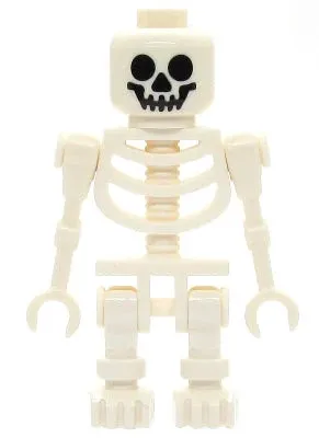 LEGO® Minifigure Exo-Force gen019 Skeleton Fantasy Era Torso w/Standard Skull Me