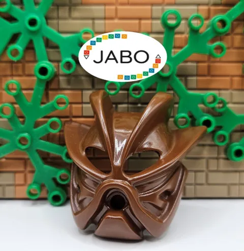 (S17 / 3 / 1) LEGO Bionicle 43615 Mask Mask Kakama Nuva Brown