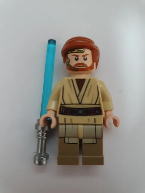 Lego Star Wars Obi-Wan Kenobi with Headset Minifigure sw0704 Set 75135