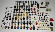 Lego Minifig Mixed Lot Torso Legs Accessories Helmet Heads Star Wars Marvel Part