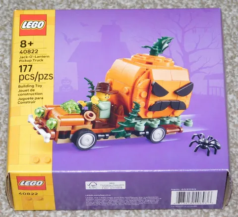 LEGO 40822 JACK-O-LANTERN PICKUP TRUCK (New - Sealed In Box)