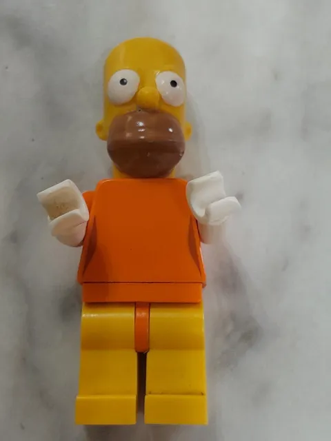 Lego Homer Simpson Figure Nice Preowned Condition