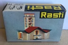 Rasti (Germany) Box No. 11 White/Red Bricks (Lego Copy 1960s) RARE