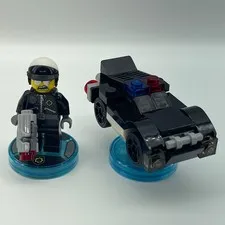 LEGO Dimensions 71213 Bad Cop Police Car The LEGO Movie Fun Pack Vehicle Tag