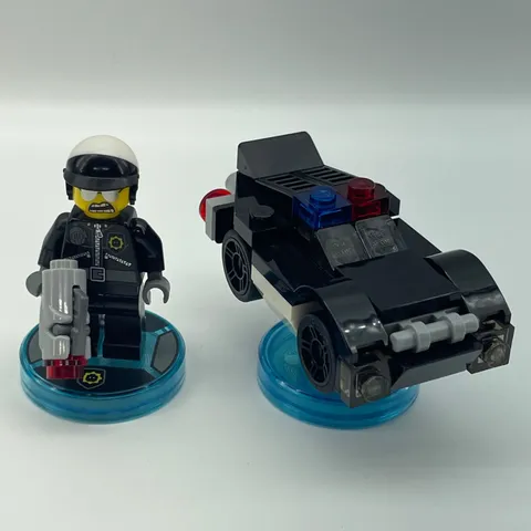 LEGO Dimensions 71213 Bad Cop Police Car The LEGO Movie Fun Pack Vehicle Tag