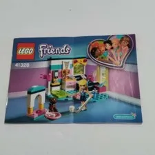 Lego 41328 Friends Stephanie's Bedroom Instructions Manual ONLY 