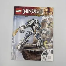 LEGO Ninjago Legacy 71738 Instruction Manual Booklet Only