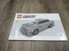 Lego Speed Champions 76911 Instruction Manual Only
