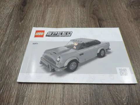 Lego Speed Champions 76911 Instruction Manual Only