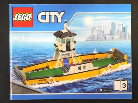 Lego CITY INSTRUCTION GUIDE Manual 60119 Book 3